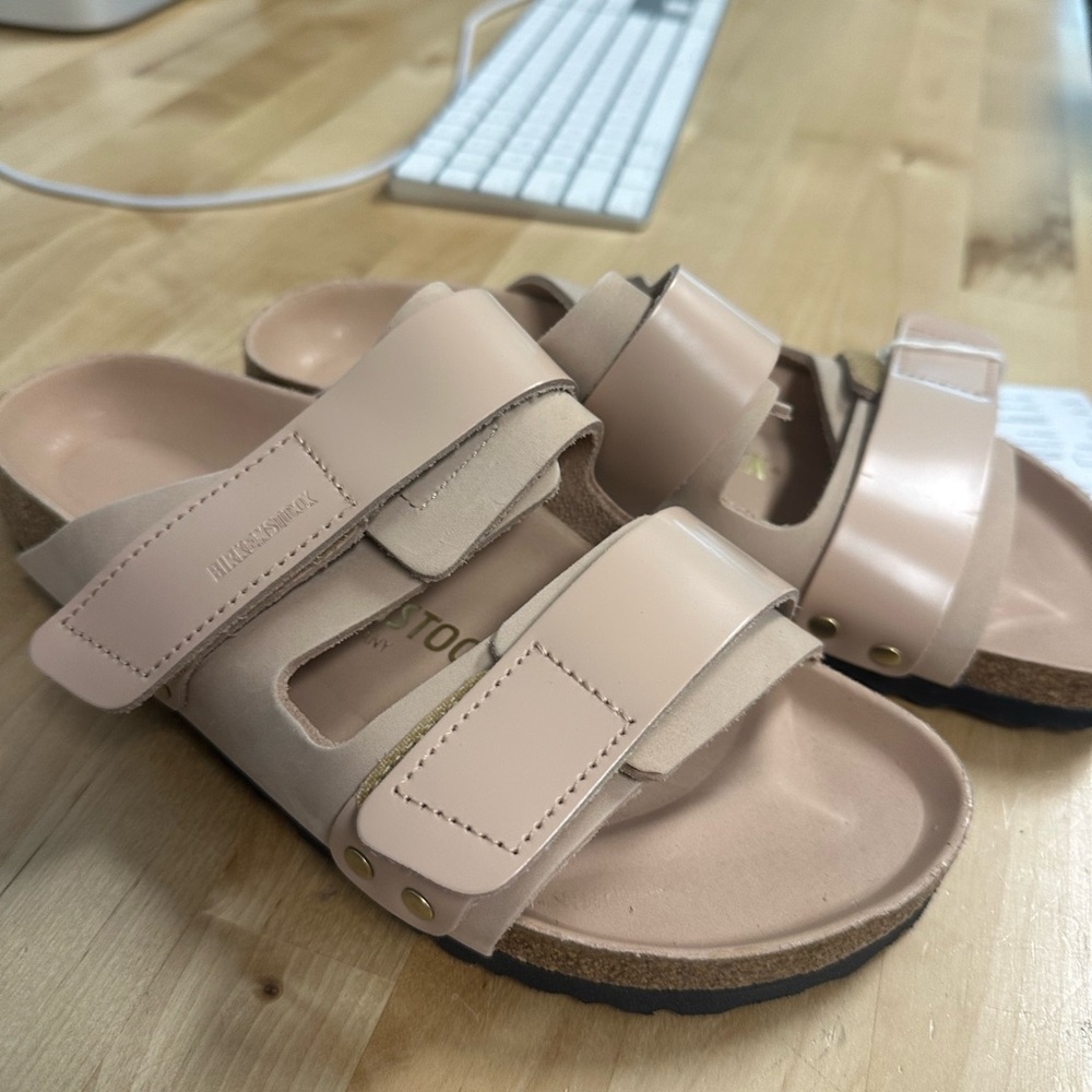 Birkenstock Blush Double-Strap Sandals